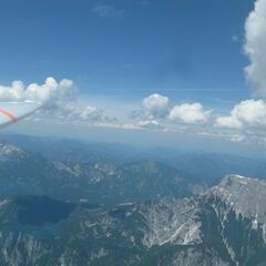Flugwegposition um 12:20:56: Aufgenommen in der Nähe von Johnsbach, 8912 Johnsbach, Österreich in 2842 Meter